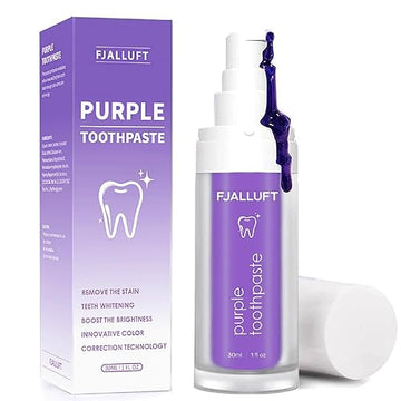Purple Toothpaste Whitening for Teeth