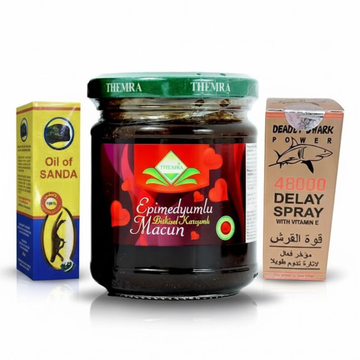 TURKISH MACUN + FREE OILOF SANDA+ 48000 DELAY SPRAY